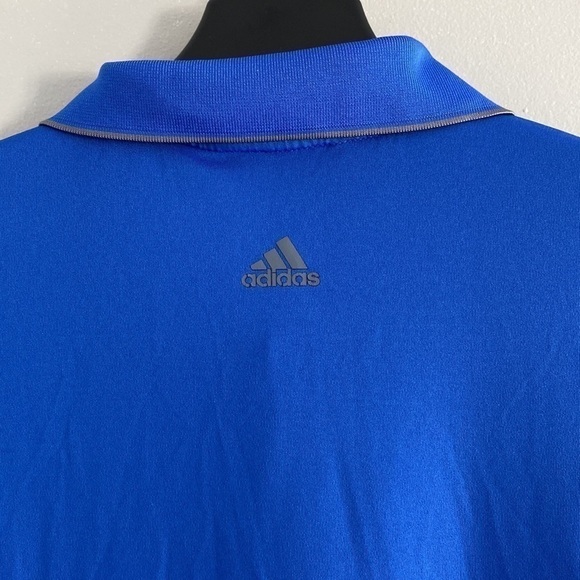 Adidas Golf Shirt Royal Blue Sz XL - Picture 4 of 12